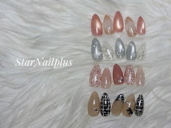 スターネイルプラス 福岡天神西通り店(Star Nail plus)の写真/《アートの種類が豊富★》流行りのデザインや季節に合わせたアートをたくさんご用意しています♪