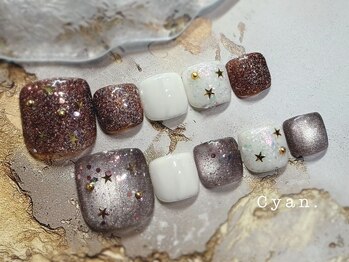 シアン(Cyan)/【定額】季節の流行デザイン