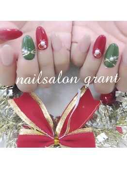 グラント(NAIL SALON&SCHOOL grant)/クリスマスネイル 6200円