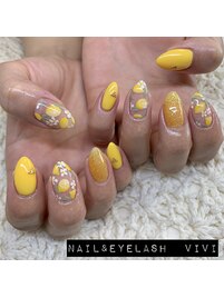 ジェル5本アート7500円