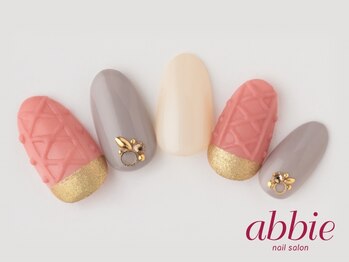 ネイルサロンアビー 北千住店(abbie)/ケーブルニットネイル ¥14432