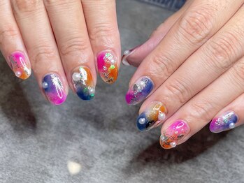 エムネイル(M-Nail)/★ニュアンスタイダイネイル★