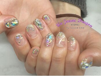 アン ジョーヌドラゴ/【自爪ネイル】キラキラネイル
