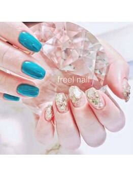 フリールビューティー(freel Beauty)/アシメネイル