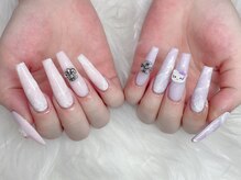 ネイルアルバ(Nail ALBA)/マーブルネイル