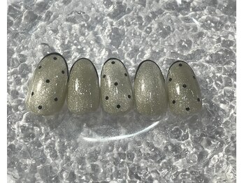 ミュウネイル(miu_nail)/マグネット×ドット