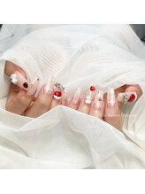 アン ジョーヌドラゴ/【自爪ネイル】チェックネイル