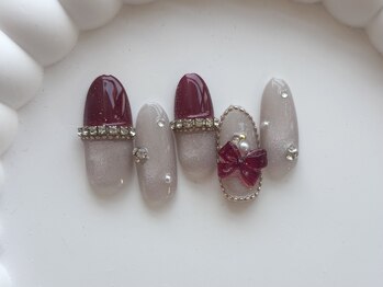 リボンネイル/8000円