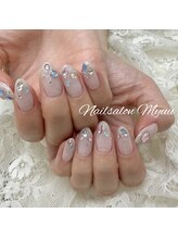 ネイルサロン ミュウ 池袋店(nailsalon Myuu)/宝石/キラキラ/ビジュー
