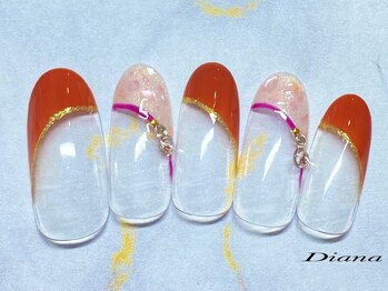 定額ネイル　7,700円　A‐044