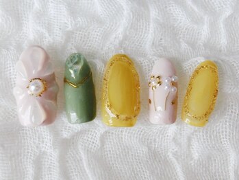 ネイリシャス(NAILICIOUS)/春を感じるパステルカラー