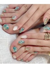 ネイルキュート アンド クールラッシュ 亀有店(nailcute & CoolLash)/ハンド＆フット同時