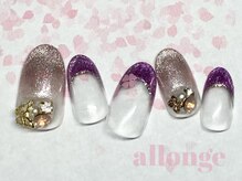 アロンジェ 甲府中央店/マグネットフレンチネイル★