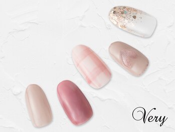 ヴェリー 六本木ヒルズ店(Very)/大人バレンタインネイル
