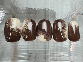 ラテアートネイル　8500円