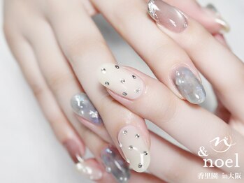 ノエル(Noel)/ブルーニュアンスネイル
