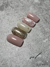 ソルネイルワークス(sol. nail works)/アートデザインM