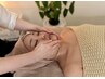 【フェイシャル】「保湿コース」６０分　パック＆腕又は膝下マッサージつき♪