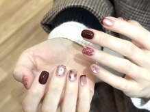 ナユキ 自由が丘店(NA.YUKI)/上品シンプル冬ネイル