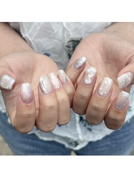 ハラジュクネイルズ(harajukunails)の写真/【パラジェル｜シンプルデザインコース¥7800】独創的なニュアンスデザインや個性が光るネイルを。
