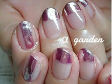 ネイルサロン アルファガーデン 町田本店(α garden)/10本アートコース●オフ込み3h