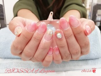 リオッサ オブ ラグーン(RIOSSA of Lagoon)/ストライプｘビジュー