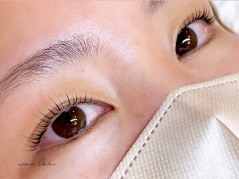 レイ(lei.)の写真/【人気クーポン】自まつ毛を労る潤いまつ毛パーマ☆2stepの高濃度トリートメントで持続力Up！