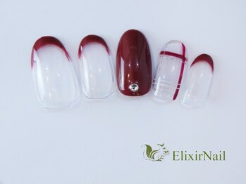 エリクサーネイル 神田(Elixir Nail)/シンプル / クーポン使用