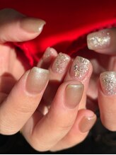 オレ(olle)/christmas nails