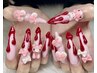 推しネイル★スカルプに3dつけ放題19980yen （Acryl nails & 3D）