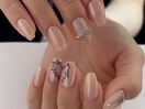 Yuna限定Y2Kシンプルネイル