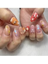 レイネイル 岐阜茜部店(RAY NAIL)/キャラネイル×飯田