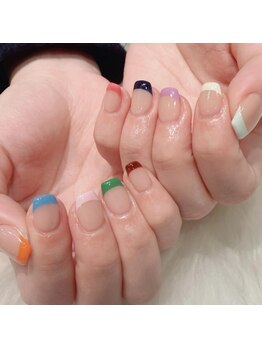 カラフル！ショートフレンチ