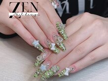 ゼン ネイル デザイン 池袋(ZEN NAIL DESIGN)/* 長 さだしやり放題×つけ放題