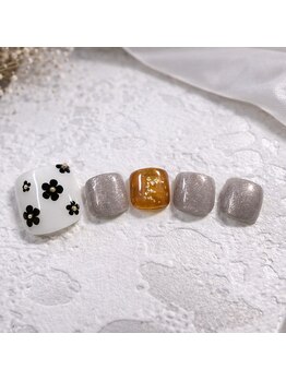 アフローディアネイル 亀戸店/フットデザインアートコース