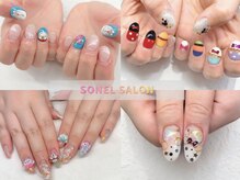 ソネルサロン 駒込店(SONEL SALON)の雰囲気(個性派ネイル/キャラクター/ロングネイルも可能です☆)