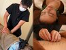【小顔&眼精疲労】電気美容鍼60分+肩腰電気鍼マッサージ30分
