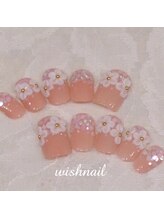 ウィッシュネイル 名古屋店(Ｗish Ｎail)/オーダーチップアート放題¥6980