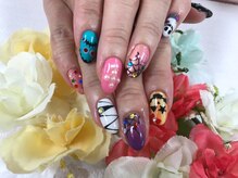 ダブルネイル(Double Nail)/デザインアート10本し放題コース