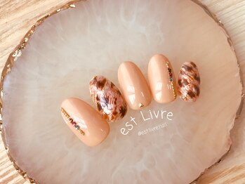 エストリブレ(estLivre)/埋め込みレオパード