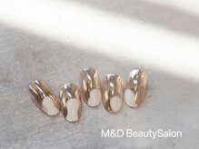 エム アンド ディー 武蔵小杉店(M&D)/ミラーネイル