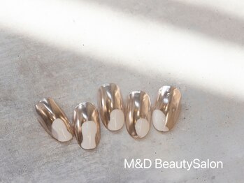 エム アンド ディー 武蔵小杉店(M&D)/ミラーネイル