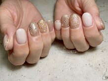 サロンド イト(salon de ito)/ショートネイル ミラーアート