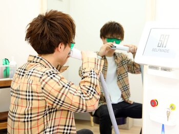 セルフメイド 宇都宮店(SELFMADE)/ヒゲ脱毛は当店にお任せ♪