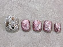 ノーブル(Noble)/【FOOT】親指ストーン埋め尽くし