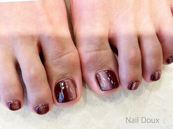 ネイル ドゥ 岡山駅前店(Nail Doux)/縦グラデーション
