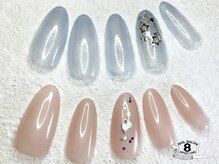ネイルエイト 新百合ヶ丘(nail8)/《好評8980円》 シンプルネイル