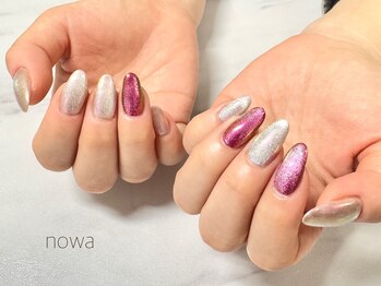 ノワ(nowa)/マグネット×ミラーネイル