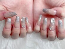 ネイルアルバ(Nail ALBA)/ラメグラネイル