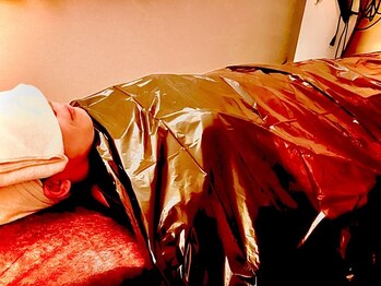 癒しのまどろみサロン ヒロマヒナ(hilo mahina)の写真/発汗デトックス[贅沢120分ラフォスボディ+リンパマッサージ¥25000→¥13000]深部から温めて冷え＆むくみ改善